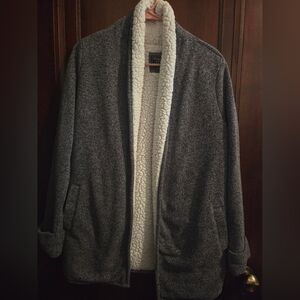 Abercrombie & Fitch Fleece Cardigan- Size Small
